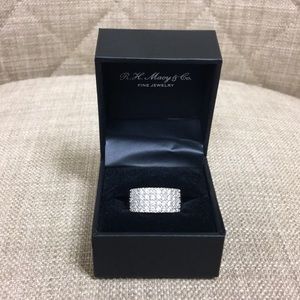 14K White Gold Diamond Ring
